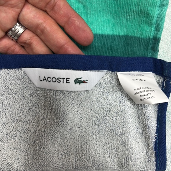 NWT Lacoste Beach Towel Pride - Picture 5 of 5